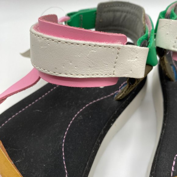 NWT Camper Oruga Up Colorful Platform Sandals - Strappy Womens Shoes Size EU 39 - Picture 12 of 14